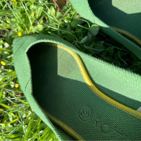 Rothy’s The Point sz 12.5 in Green - Picture 5 of 7